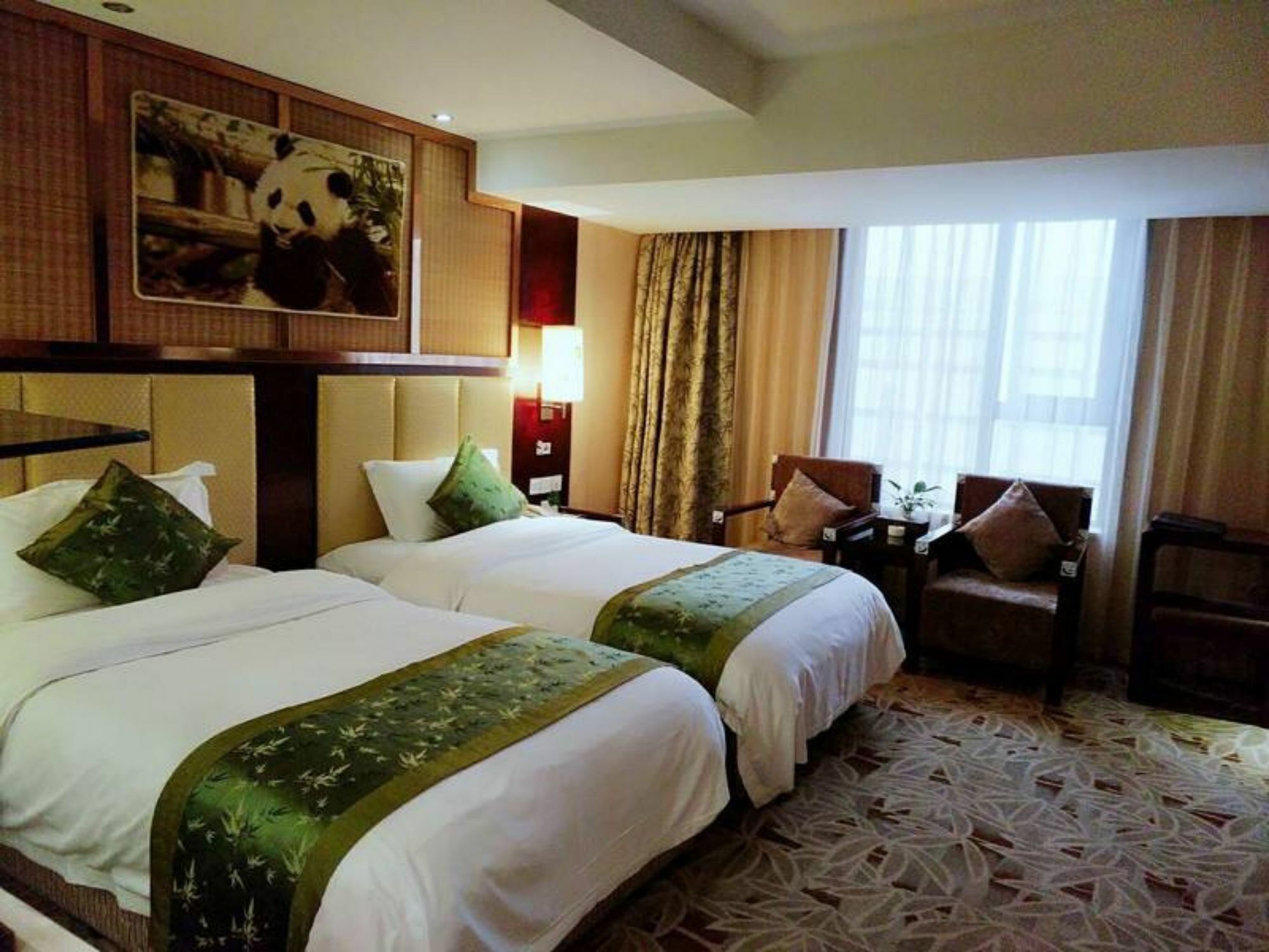 Chengdu Panda Prince Culture Hotel Exterior foto